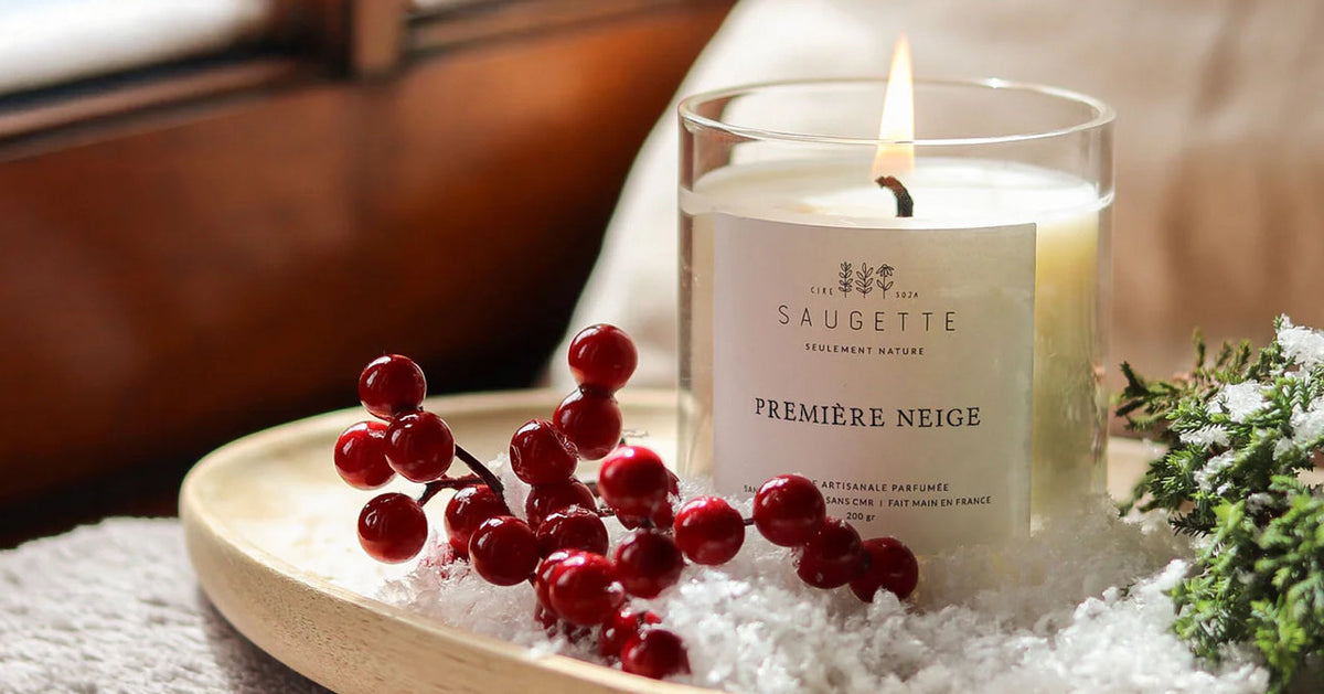 Les bougies parfumées et de l'avent