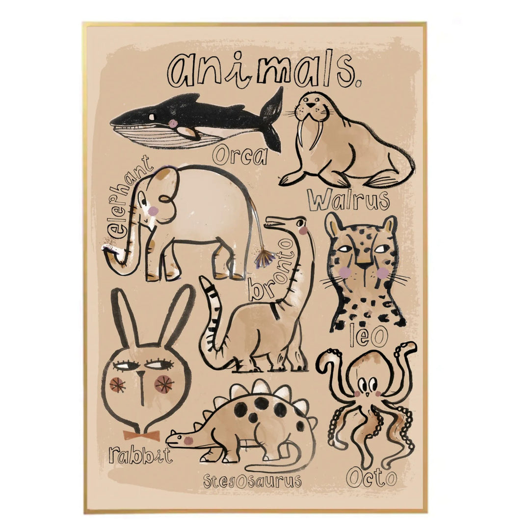 "Studio Loco" Animal Posters
