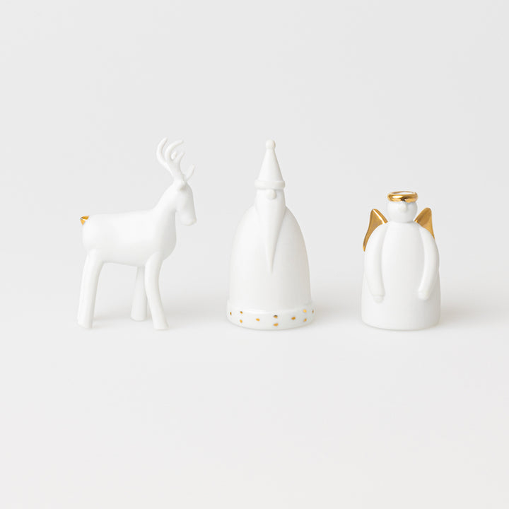 Set de 3 figurines de Noël Rader