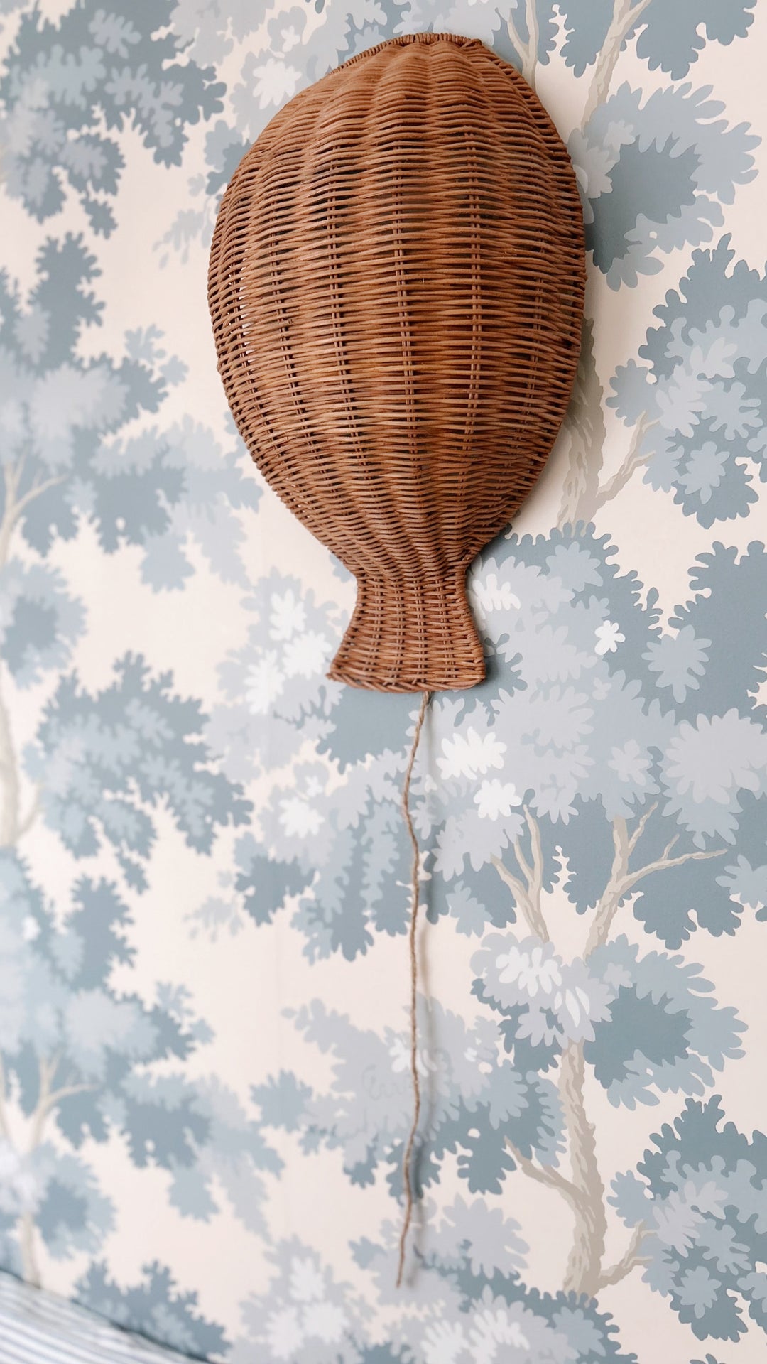Balón de ratán marrón