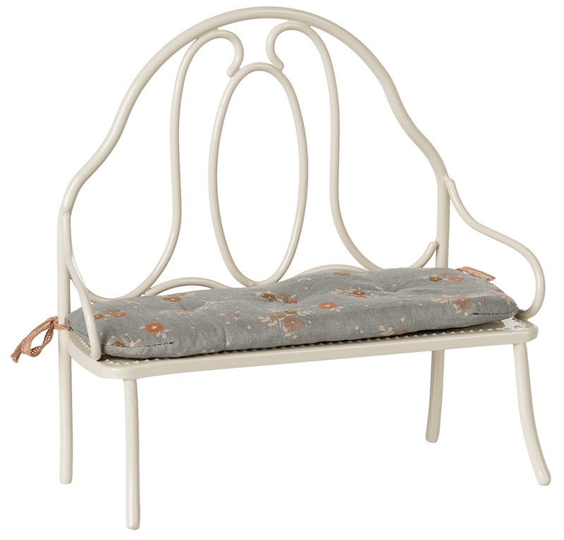 Banc vintage blanc "Maileg"