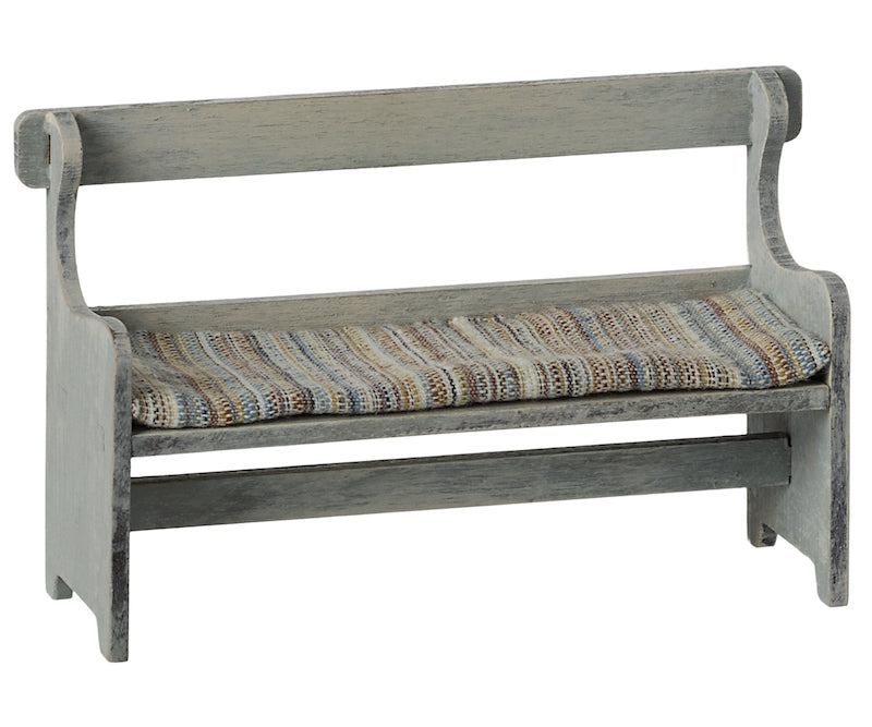Vintage wooden bench for Maileg mice