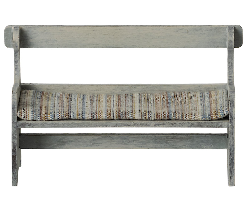 Vintage wooden bench for Maileg mice