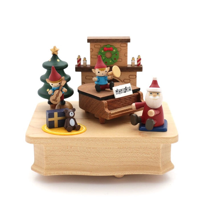 "Wooderful Life" elves manufacture music box