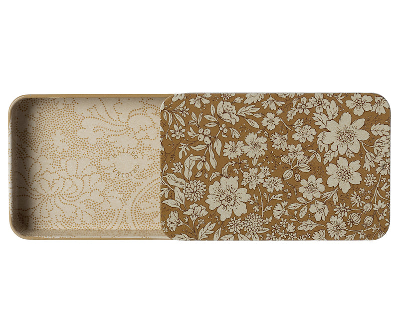 Petite boîte à fleurs camel "Maileg"