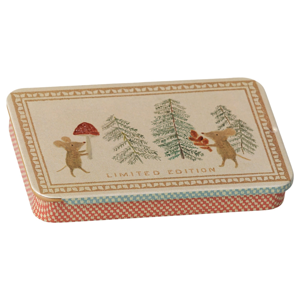 Boîte coulissante souris Noël Maileg
