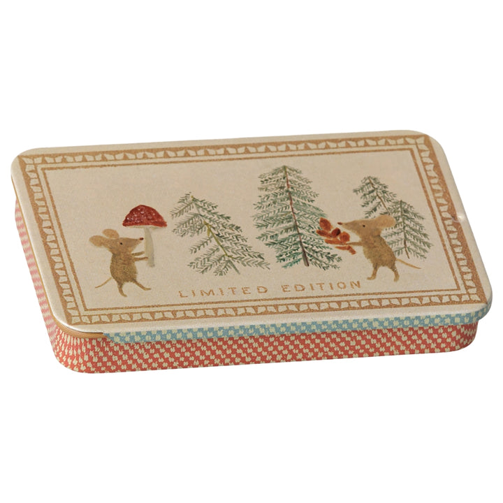 Boîte coulissante souris Noël Maileg