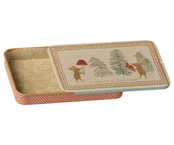 Boîte coulissante souris Noël Maileg