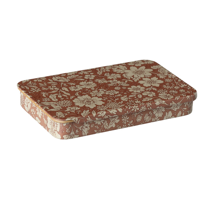 Petite boîte vieux rose à fleurs Maileg