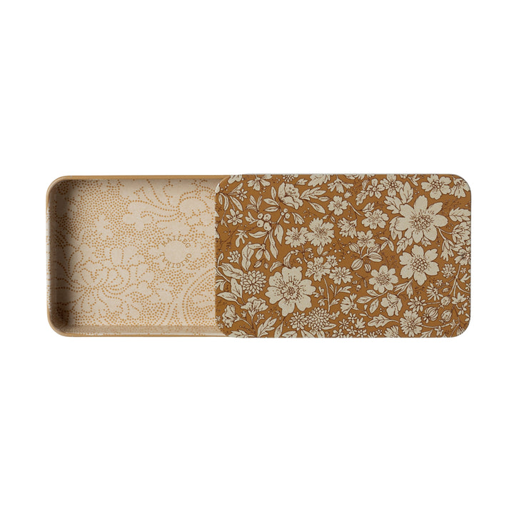 Petite boîte à fleurs camel Maileg