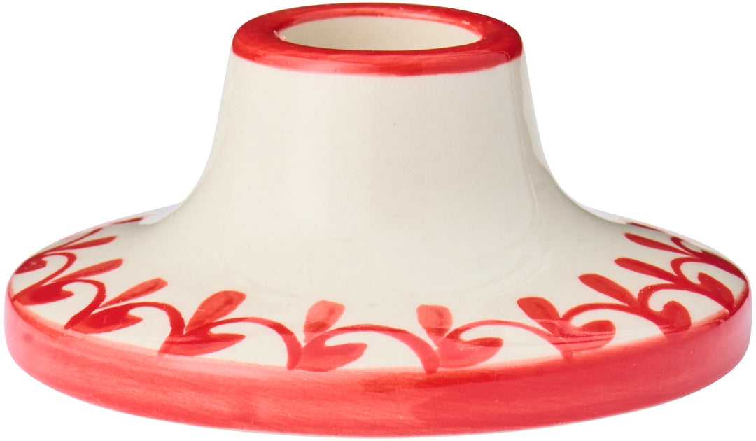 Bougeoir rond à fleurs IB Laursen