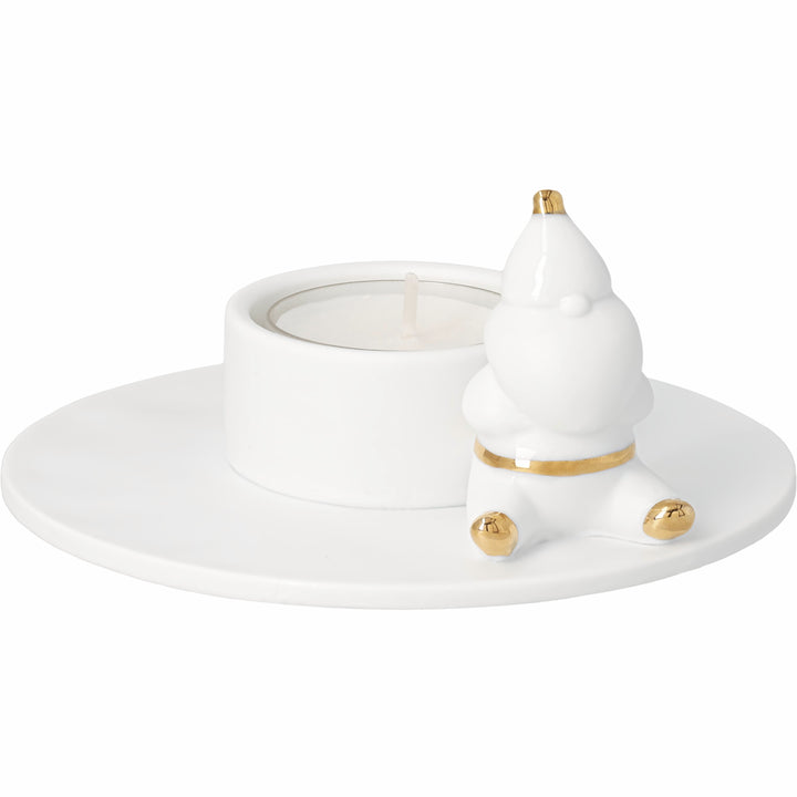 Bougeoir père Noël Rader en porcelaine