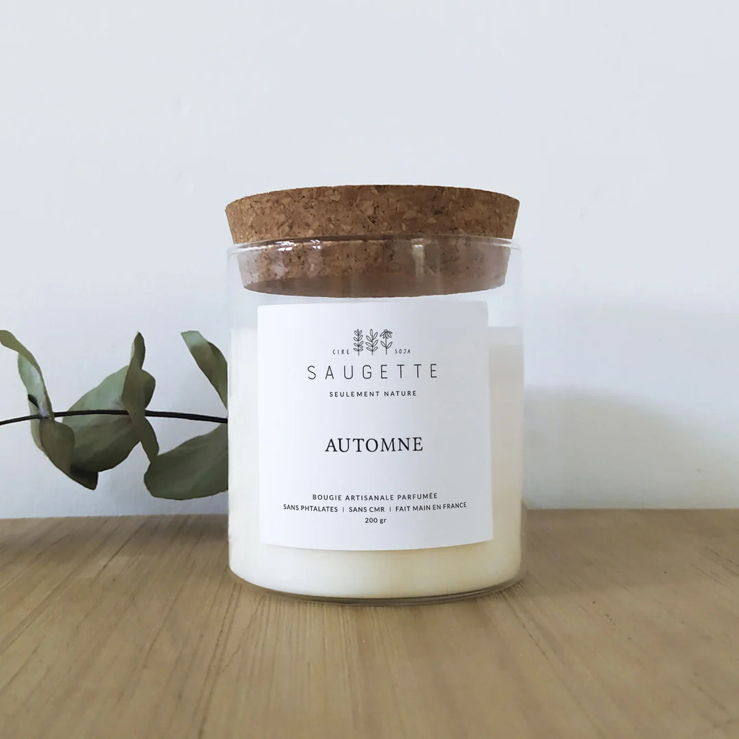 Bougie parfume Automne Saugette