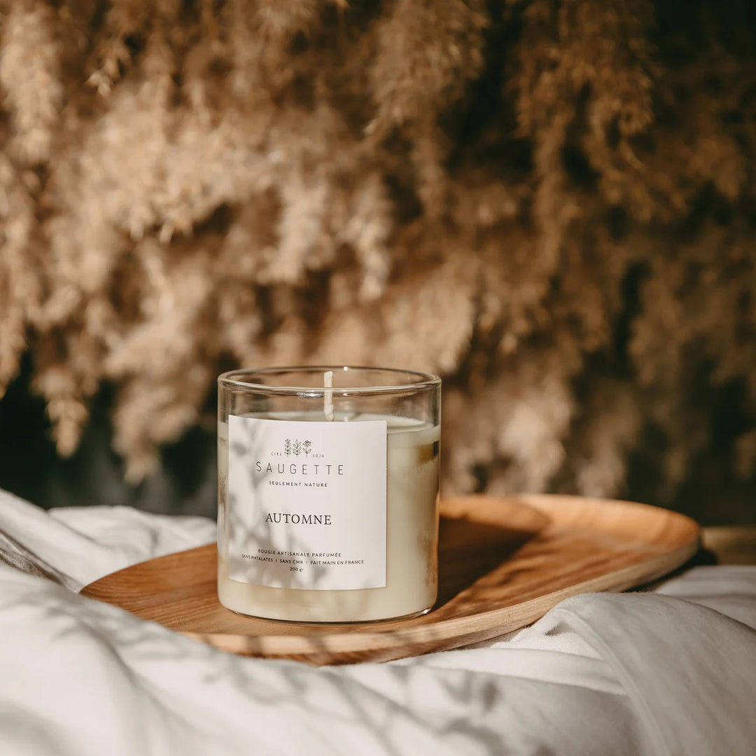 Bougie parfume Automne Saugette