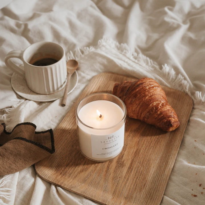 Bougie parfumée croissant Saugette