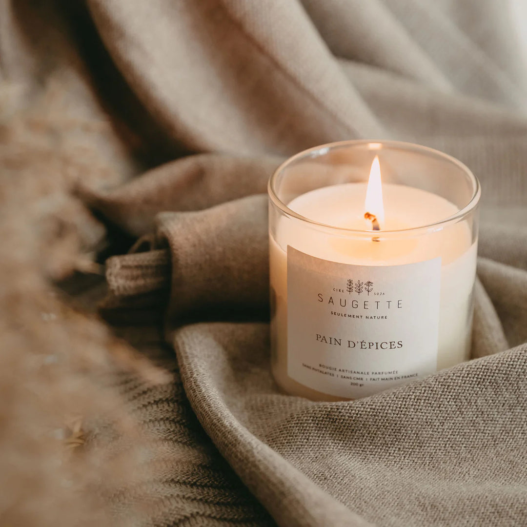 Bougie parfumée pain d'épices