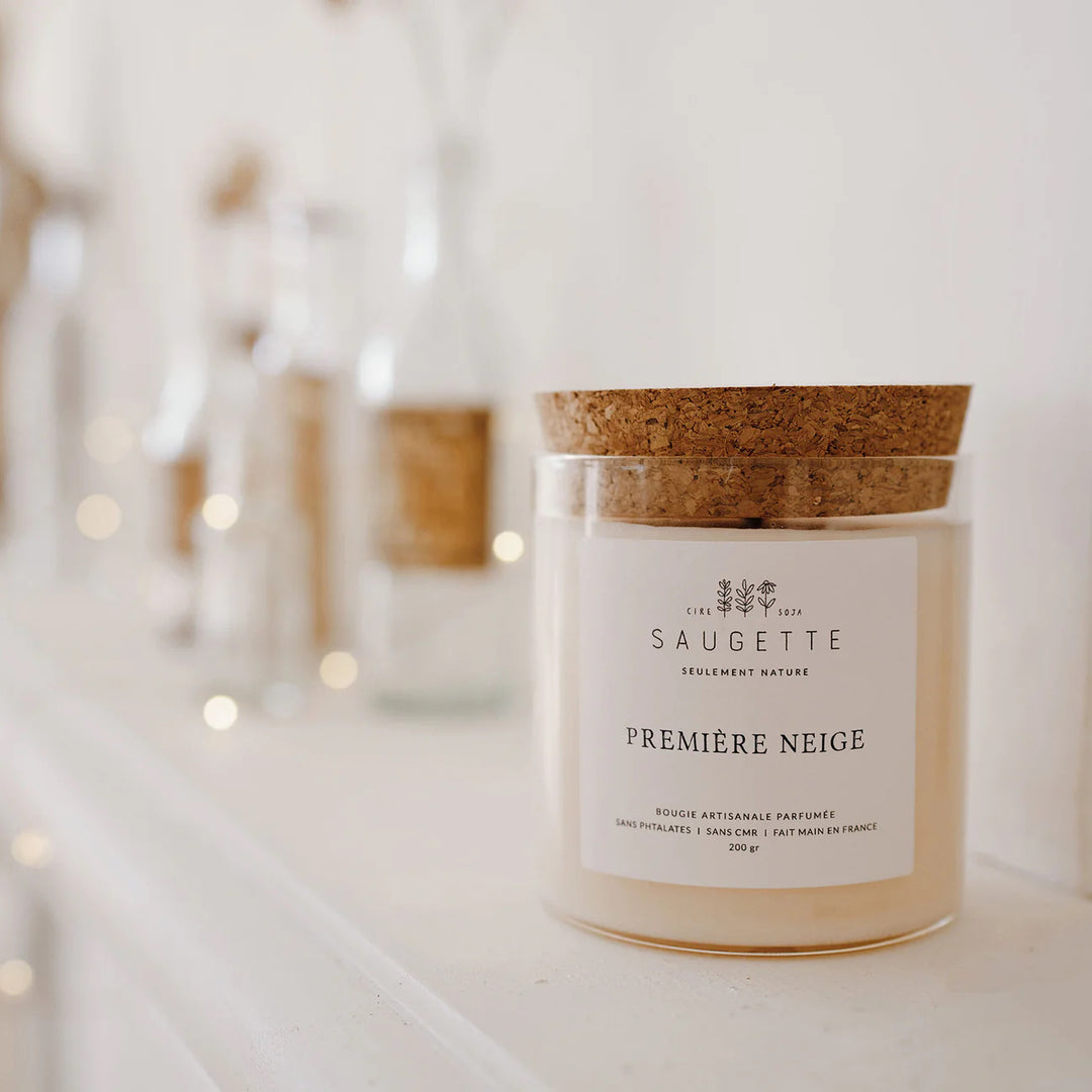 "First Snow" Saugette Candle