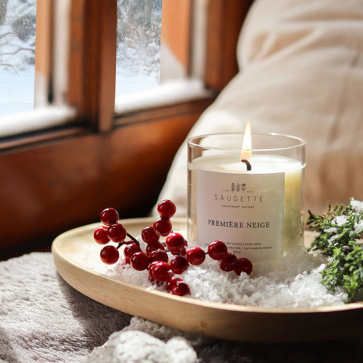 "First Snow" Saugette Candle