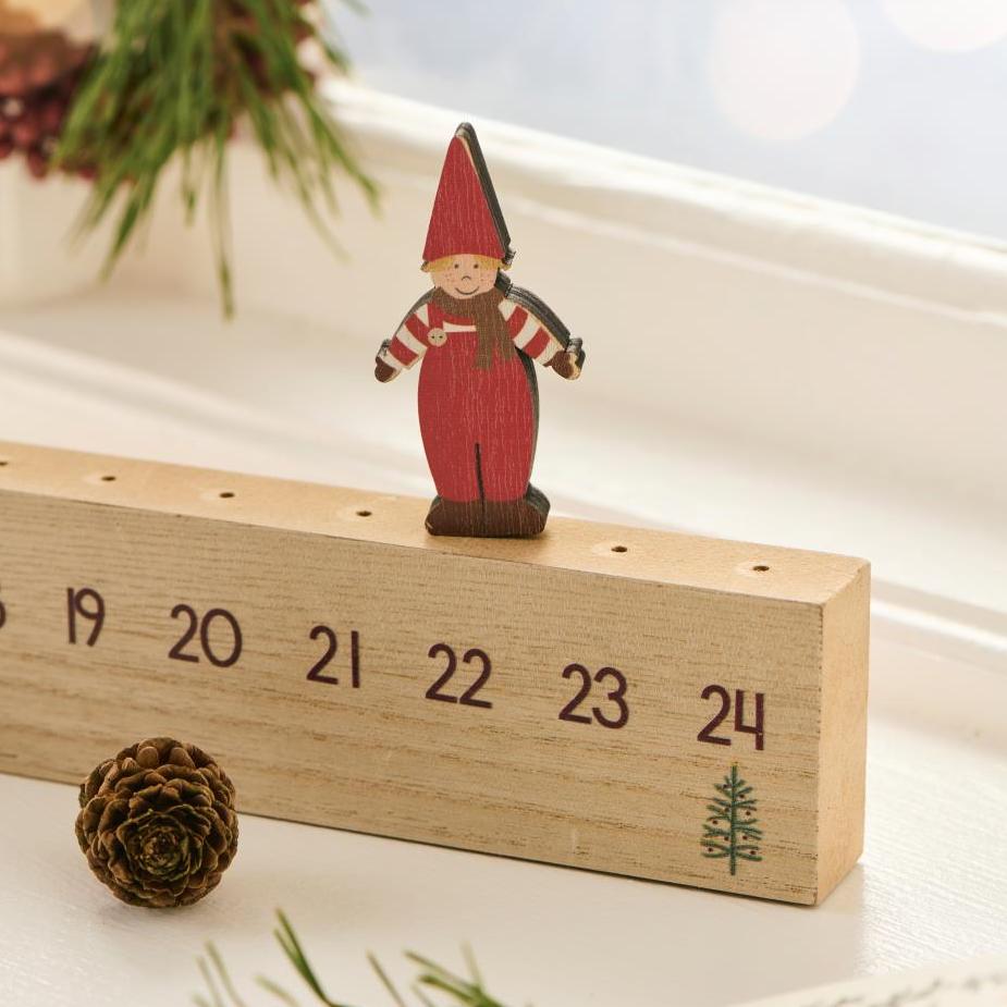 Calendrier de l'Avent Bois Lutin IB Laursen
