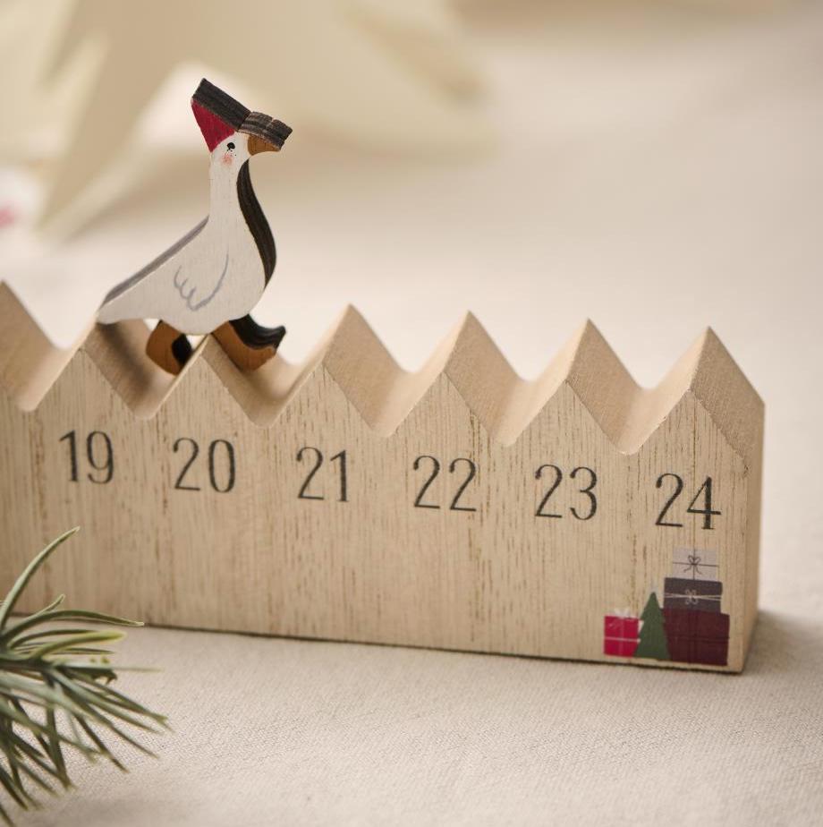 Calendrier avent bois Ib Laursen oie