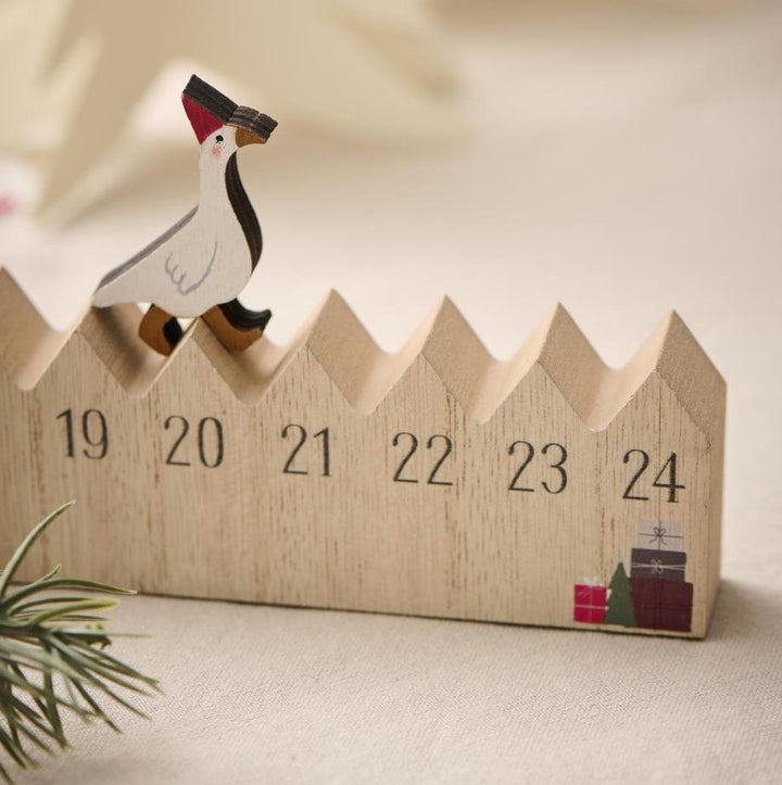 Calendrier avent bois Ib Laursen oie