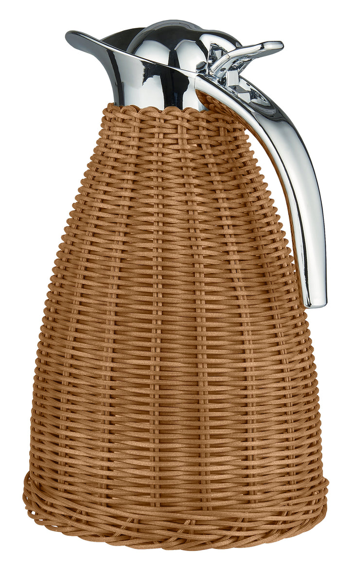 Carafe en rotin isotherme