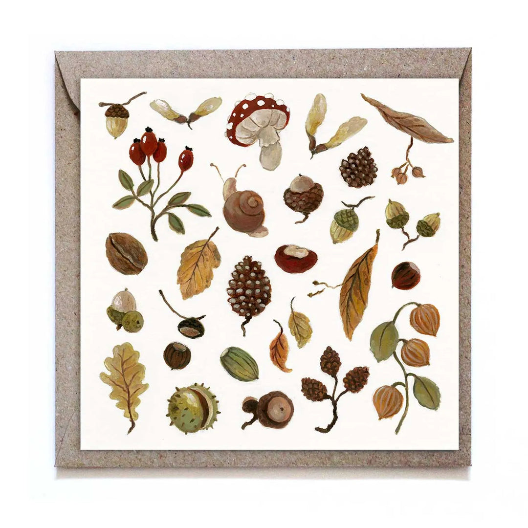 Carte postale "Trésors d'automne"