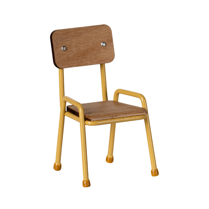 Chaise rétro jaune Maileg