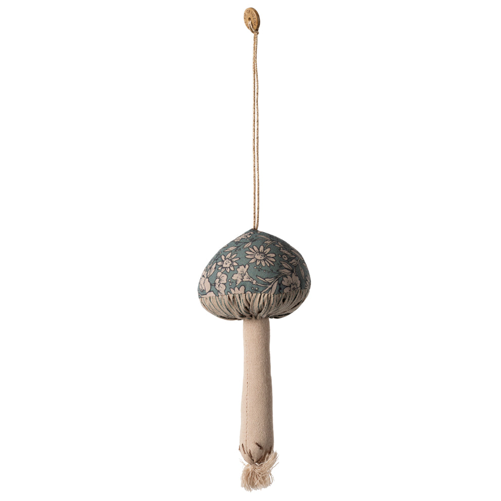 Champignon Maileg à fleurs bleues