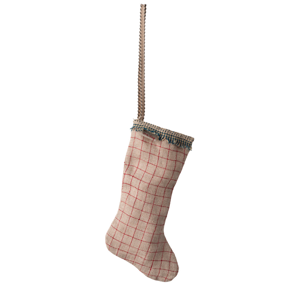 Chaussette Maileg à carreaux