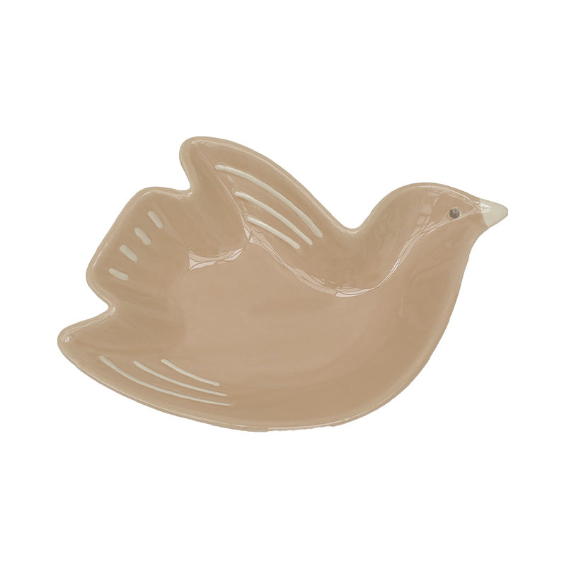 Beige bird cup
