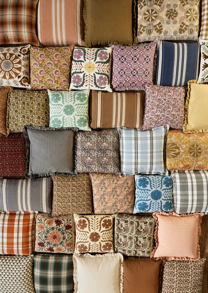 Housse de coussin à rayures Madam Stoltz