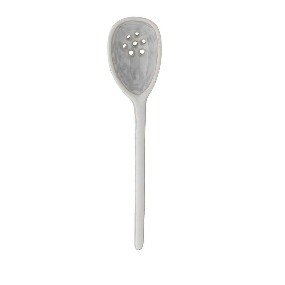 Cuillère Bloomingville ajourée en céramique