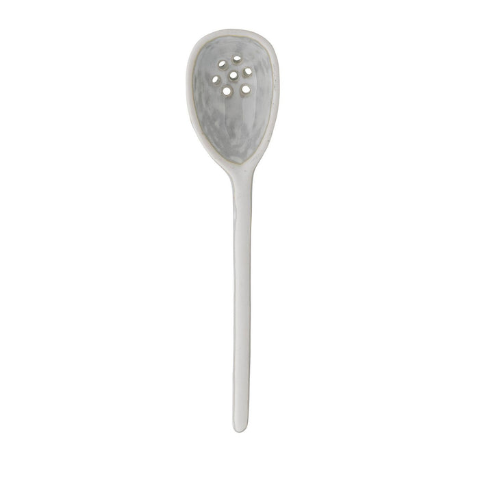 Cuillère Bloomingville ajourée en céramique