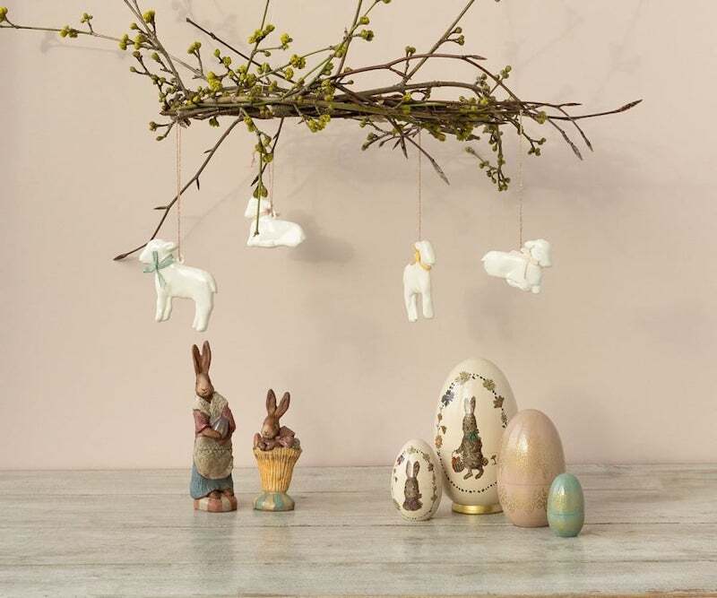 Yellow lamb "Maileg" Easter decoration