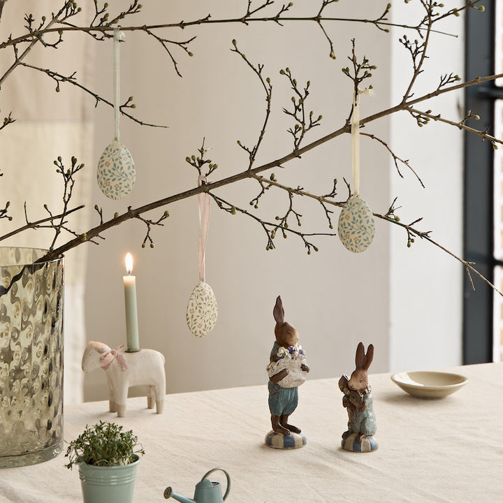 "Maileg" Easter egg decoration with olive flowers