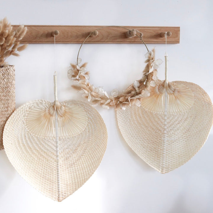 L Bamboo fan
