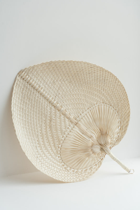 L Bamboo fan