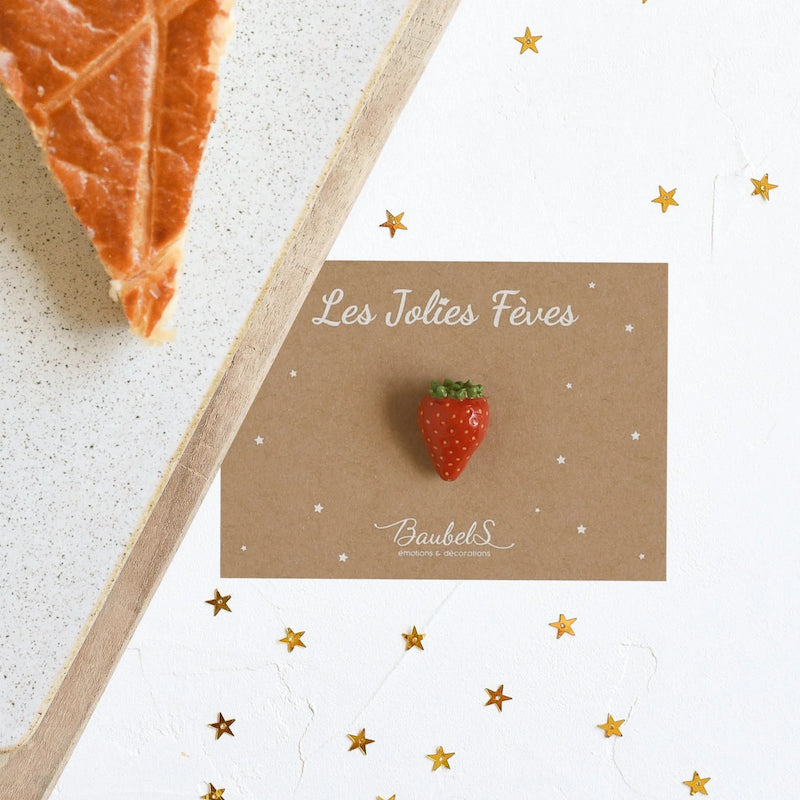 Strawberry-shaped bean "Baubels"