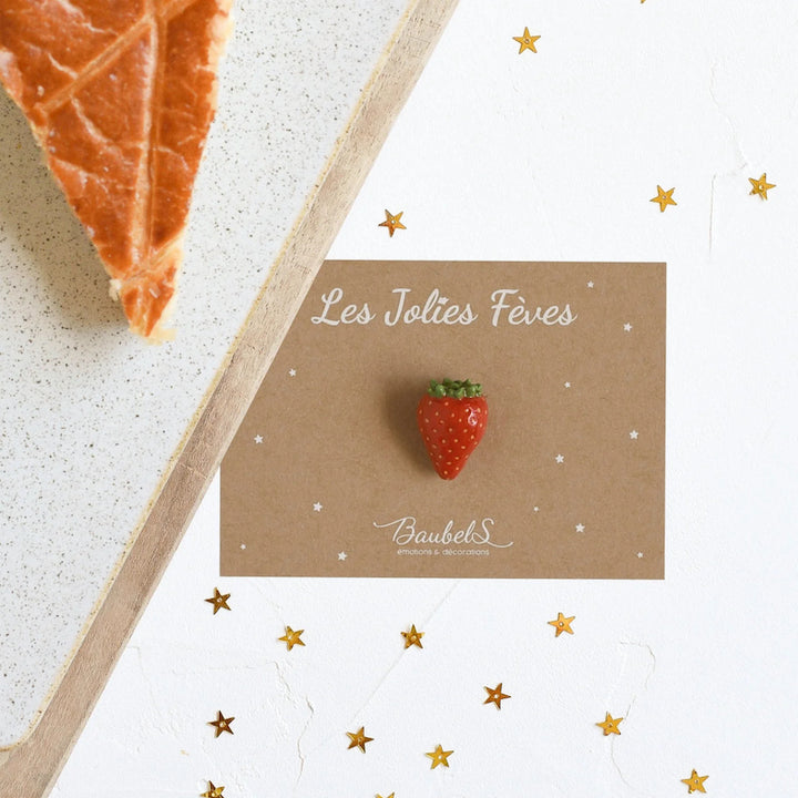 Strawberry-shaped bean "Baubels"