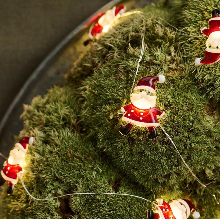 Guirlande de Pères Noël Led IB Laursen