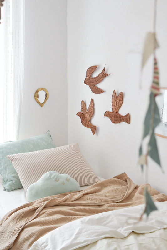 Hirondelle en rotin - 2