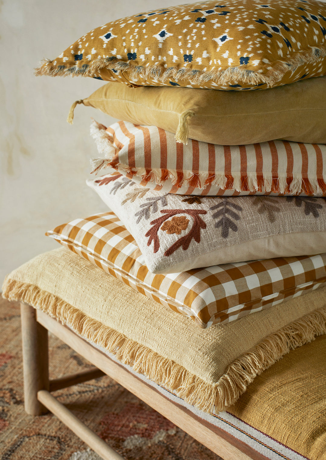 Housse de coussin à carreaux vichy Madam Stoltz