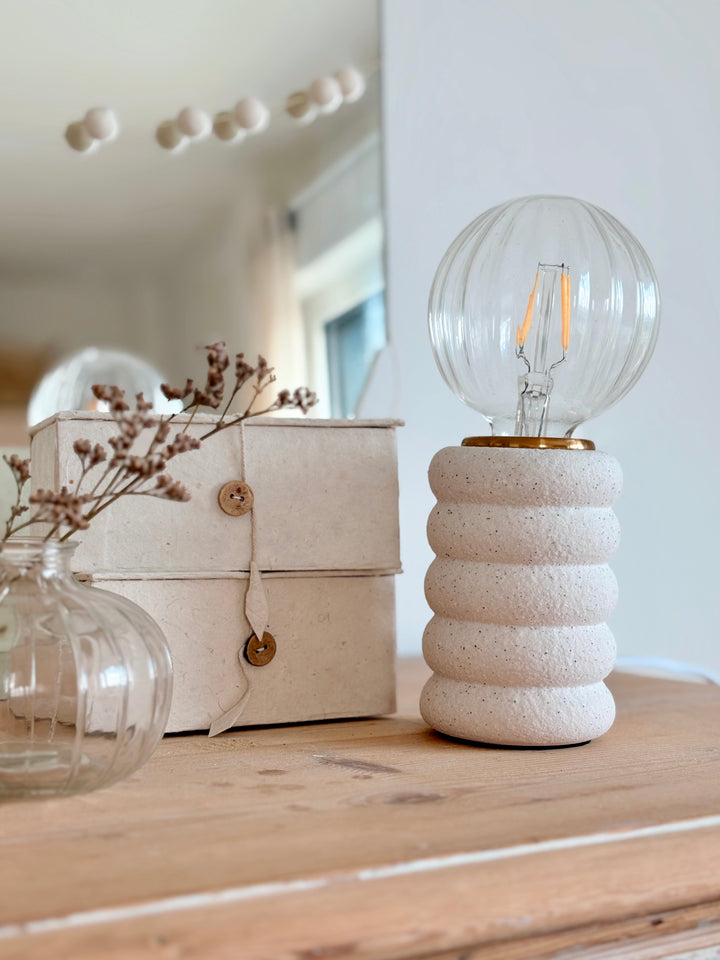 Cloud textured lamp