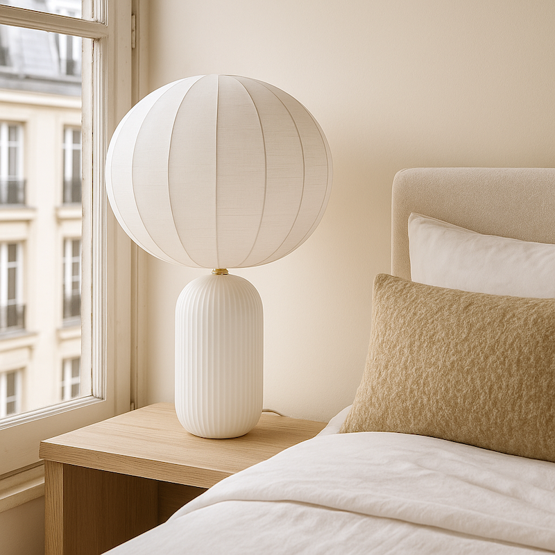 Lampe Hortense blanche