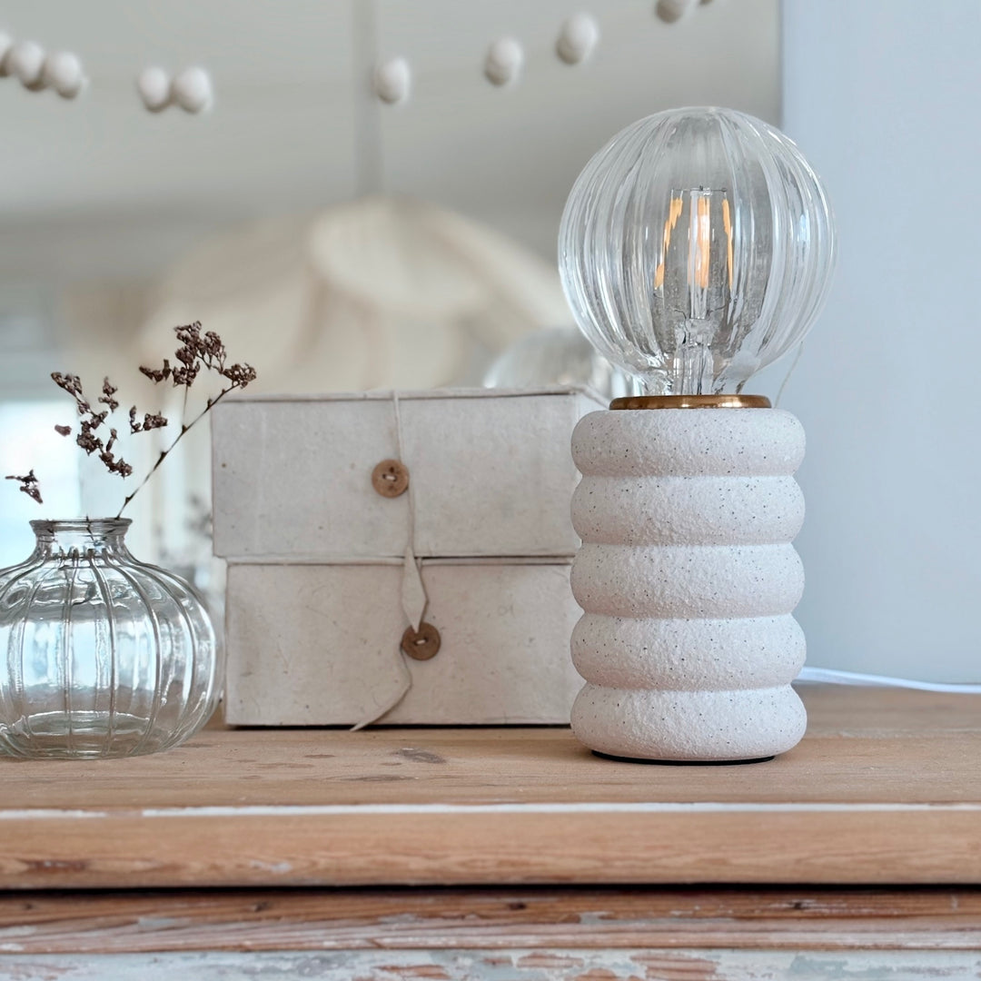 Cloud textured lamp