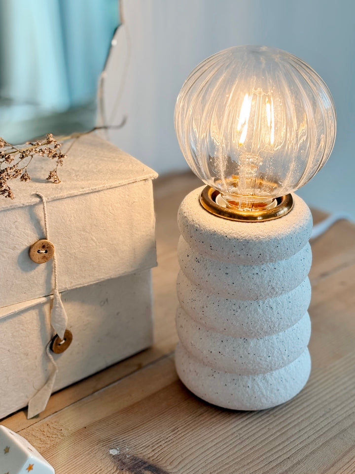 Cloud textured lamp