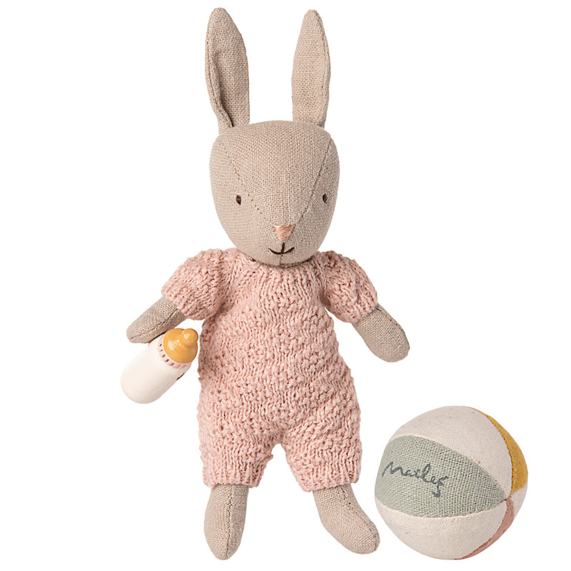 Coffret lapin avec son ballon "Maileg"
