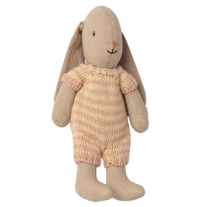 Rabbit with his pink "Maileg" outfit