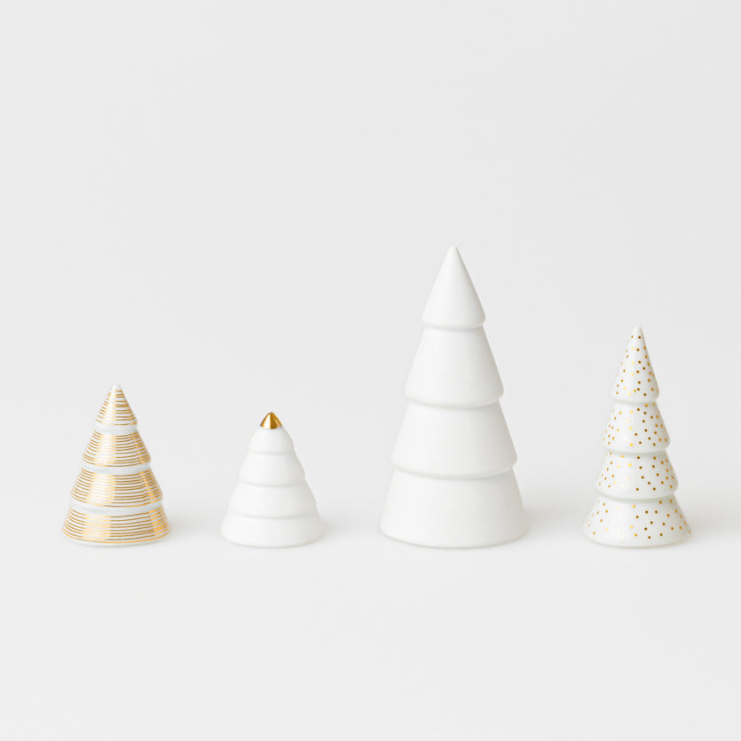 Lot de 4 sapins Rader